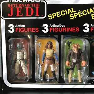 Star Wars Jabba's Sail Barge Tatooine Skiff Guard Custom Boxed ROTJ Figure Set - Picture 1 of 24