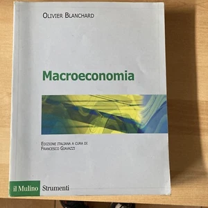 MACROECONOMIA BLANCHARD OLIVIER IL MULINO 2004 STRUMENTI ECONOMIA BROSSURA - Foto 1 di 7