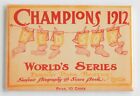 Boston Red Sox Sox Scorecard programme baseball 1912