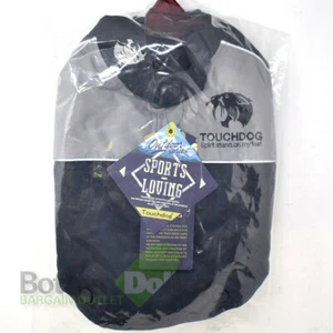 Touchdog Lightening Shield Waterproof 2-in-1 Convertible Dog Jacket Black (S) - Picture 1 of 2