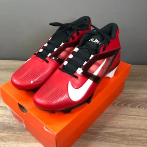 Nike Herren Alpha Menace 4 Pro Fußballschuhe FD7037-600 rot/schwarz Größe 11,5 NEU - Bild 1 von 11