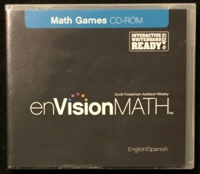 K - 6th Grade - ENVISION MATH GAMES  CD-ROM  (2007, Pearson) - Image 1 of 4
