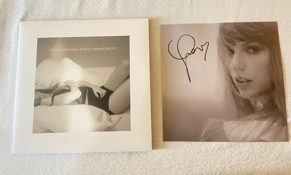The Tortured Poets Department Vinyl With Bonus Track The Manuscript Hand Signed - Image 1 of 1