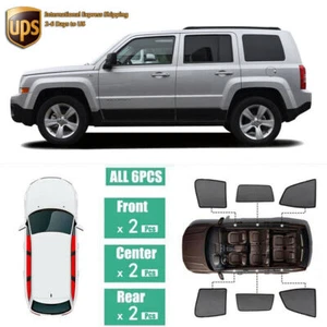 Sunshade UV Ray Protector Mesh Block Privacy Visor For Jeep Patriot 2007-2019 - Picture 1 of 10