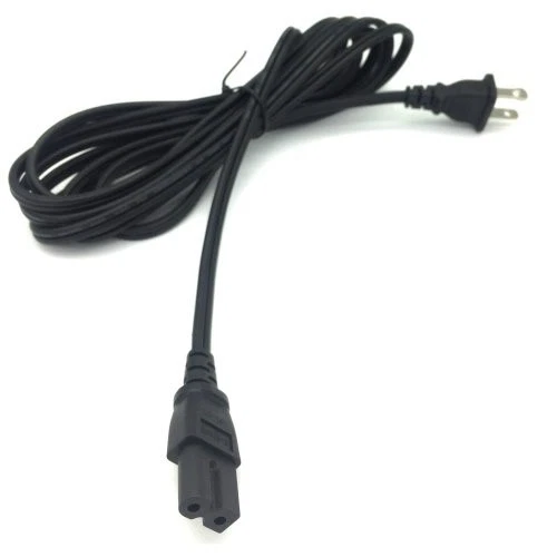 15 ft Polarized 2 Prong Power Cord for Vizio Sharp Sony Samsung LED LCD TV HDTV - Image 1 of 1