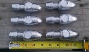 20&24oz Weighted Bullet Jet Head high speed trolling lures WAHOO Sailfish marlin - Picture 1 of 4