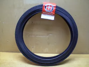Schwinn Stingray & Krate Gripper Slik Raised BLACK LINE 20x2.125 - Picture 1 of 5