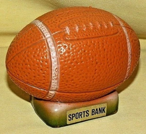Football Bank Vintage Hong Kong Kunststoff Ball Figur Podest Sport Stopper - Bild 1 von 7