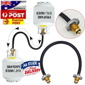 60cm Mutual Filling Bridge Propane Cylinder Tank Bridge Hose Camping Supplies # - Picture 1 of 8