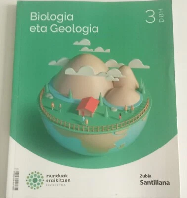 Libro Biología Y Geología Euskera 3 ESO - Imagen 1 de 2