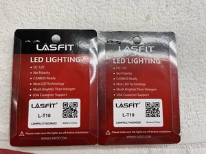 Lasfit L-T10 LED License Plate, Interior Light Bulbs Bright White Canbus - Picture 1 of 1