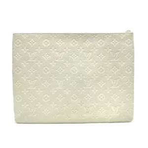 LOUIS VUITTON M67462 Taurillon Clemence Monogram Pochette A4 Virgil Abloh Clutch - Picture 1 of 11