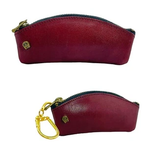 without tags Vintage 60s 70s ETIENNE AIGNER Small Leather Key Wallet Fob Coi - Picture 1 of 1