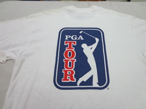 PGA TOUR Golf  White Pocket T Shirt   New with Flaws  Medium Cover