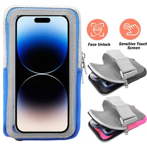 Sports Armband Running Jogging Gym Arm Band Pouch Bag Holder Case for Cell Phone - Zdjęcie 1 z 26