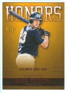 2016 Panini Collegiate Georgia Tech Honors #MTGT Mark Teixeira - Flat S/H - Picture 1 of 1