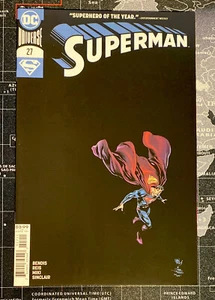 SUPERMAN VOL 5 #27 CVR A Brian Michael Bendis DC COMICS 2019 - Imagen 1 de 6
