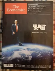The Economist Magazine 18-24 January 2025 - the Trump Doctrine, Gaza, AfD - Picture 1 of 2