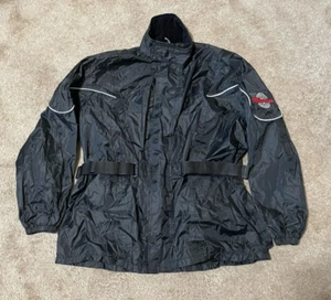Milwaukee Leather CO Motorcycle windbreaker Jacket size M cinch waist shell - Picture 1 of 6