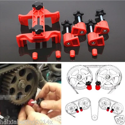 Herramienta de abrazadera de levas de doble leva de bloqueo de engranaje de piñón de sincronización de automóvil Foto 1 de 4