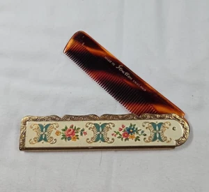 Stratton Compact Folding Pocket Comb 1950's Made in England Vintage 4 1/8" - Bild 1 von 12