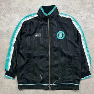 VTG 90s VISSEL KOBE 1996 JAPAN JAPANESE SOCCER FOOTBALL JACKET SIZE XO - Picture 1 of 10