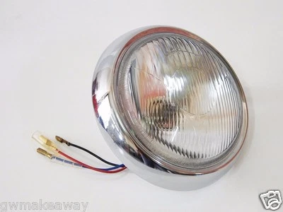 Se adapta a Yamaha YL2 GM RS100 YB100 YB125 Faro Faro Faro Nuevo Foto 1 de 3