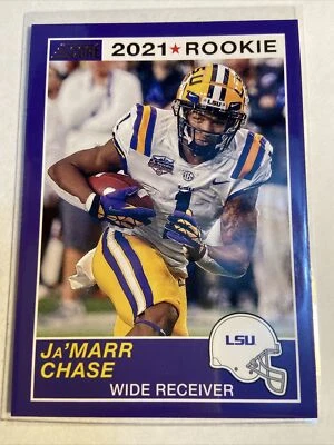 Ja'Marr Chase 2021 Panini Chronicles Draft Picks Score 62 Bengals LSU Bronze SP - Image 1 of 4