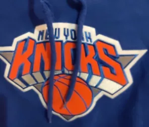 Felpa con cappuccio da uomo New York Nicks taglia Med - Foto 1 di 5
