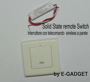 MINI INTERRUTTORE RADIO 315mhz A UN CANALE TELECOMANDO - Imagen 1 de 3