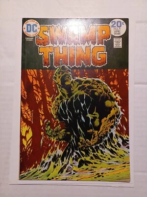 Swamp Thing #9 DC 1974 VF/NM 9.0 Iconic cover art by Berni Wrightson! Bronze age - Image 1 of 4