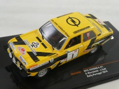 IXO Opel Ascona A #1 Warmbold Rally Portugal 1974 1/43 RAC383A - Immagine 1 di 3