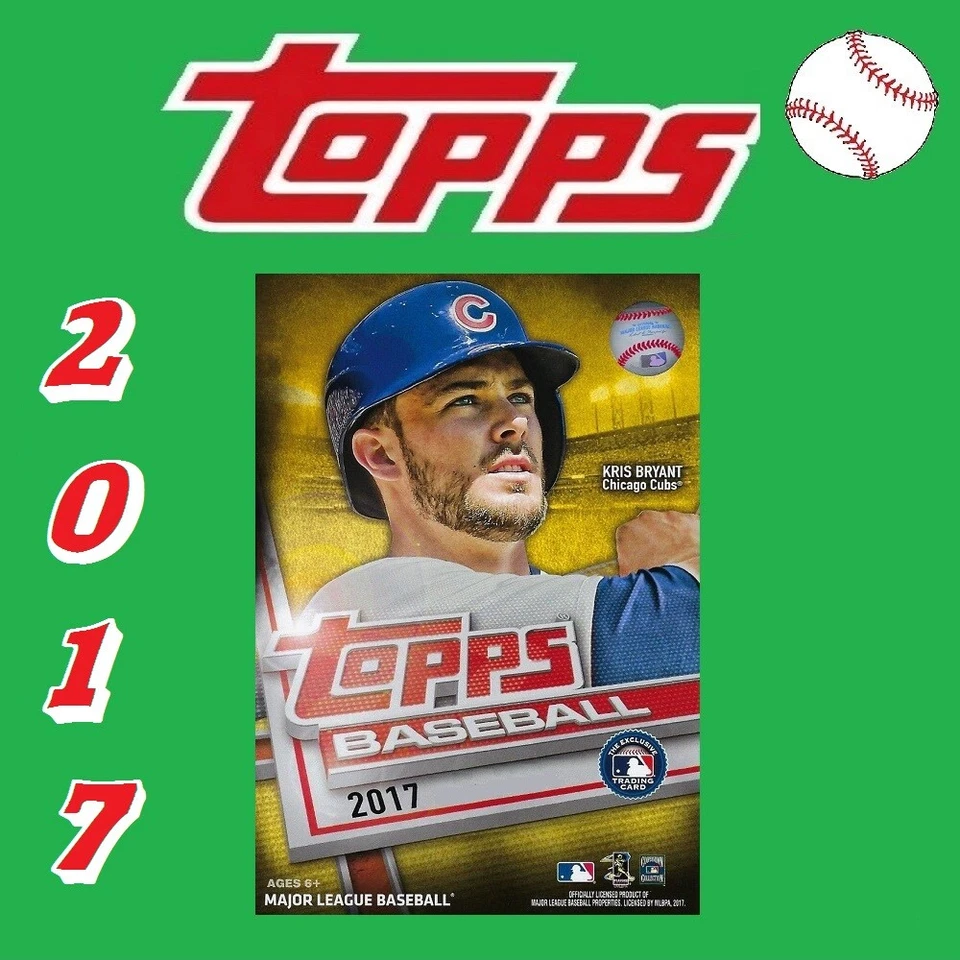 2017 Topps Baseball ⚾ Buy More $ave More $ ⚾ U-Pick! Complete Your Set! - Image 1 of 1