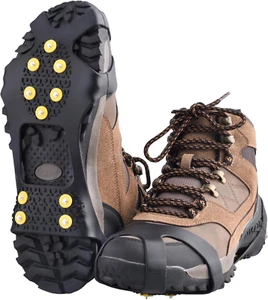 Anti-Slip Ice Grips for Shoes/Boots – Teeth Traction Spikes for Snow & Ice - Picture 1 of 15
