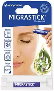 Arkopharma - Migrastick - Natural Relief for Headaches and Migraines - Roll-On, - Picture 1 of 2