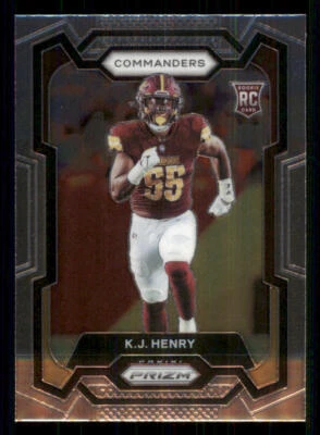2023 Panini Prizm #400 K.J. Henry RC - Image 1 of 2