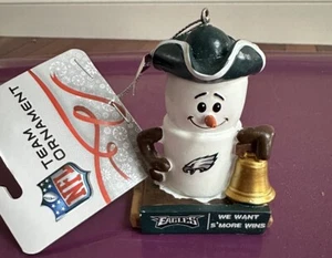 Philadelphia Eagles Ornament We Want S’More Wins Brand New - Picture 1 of 3