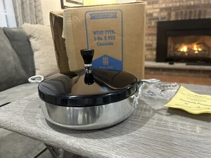 Vintage Wear-Ever No. B 902 Aluminum Multi Use Casserole Serving Dish/Pan New! - Picture 1 of 24