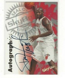 1997-98 SKYBOX BASKETBALL CERTIFIED AUTHENTIC AUTOGRAPHICS INSERT SINGLES