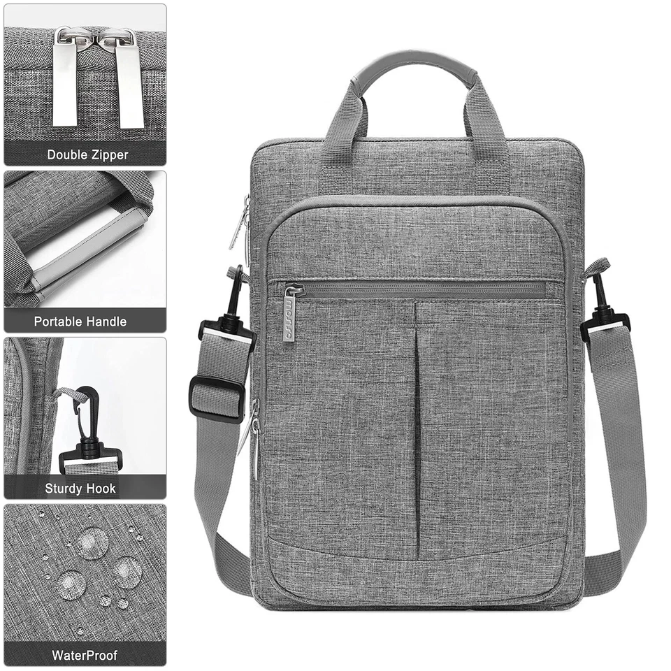 Bolso de hombro vertical para portátil MacBook Air/Pro, estuche para portátil de 13-13,3 pulgadas Foto 1 de 4