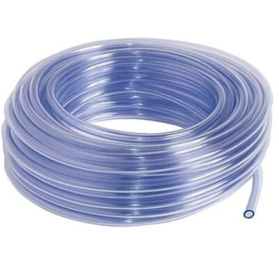 TUBO GOMMA IRRIGAZIONE GIARDINAGGIO TRASPARENTE ANTIGELO MONOSTRATO