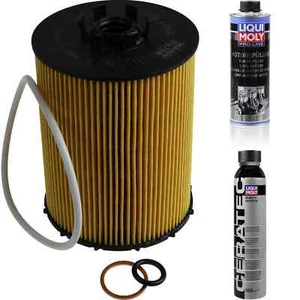 MANN-FILTER ÖLFILTER HU 823 x + LIQUI MOLY Cera Tec 3721 + Motorspülung 2427 - Bild 1 von 8