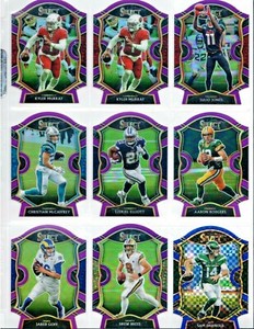 2020 Panini Select Football Die Cut - PYC - You Pick! - Blue Purple White Orange