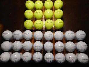 36 Taylormade 2022/23Tour Response No Logos No Pen Marks Mint 5A Used Golf Balls - Picture 1 of 4