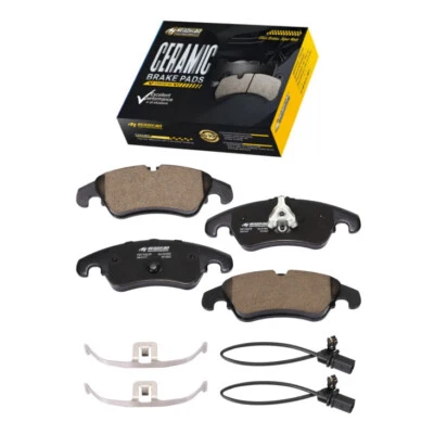 Front Ceramic Brake Pad For 2009 - 2016 Audi A4 , A4 Quattro 1.8L 2.0L 3.0L 3.2L - Image 1 of 3