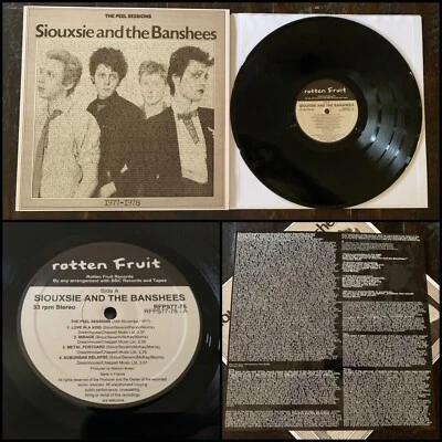 SIOUXSIE AND THE BANSHEES Peel Sessions 1977-1978 LP Vinyl Insert-The Creatures - Image 1 of 4