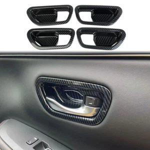 Manija de puerta interior estilo fibra de carbono cubierta tapicería para Honda Pilot 2023+ - Imagen 1 de 6