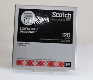 Scotch Tonband 213 R120 cinta - 731,5 m - 2400 pies - NUEVO y EMBALAJE ORIGINAL - Imagen 1 de 2