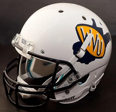 WEST VIRGINIA MOUNTAINEERS 1979 Schutt XP Gameday REPLICA Football Helmet WVU - Image 1 of 2