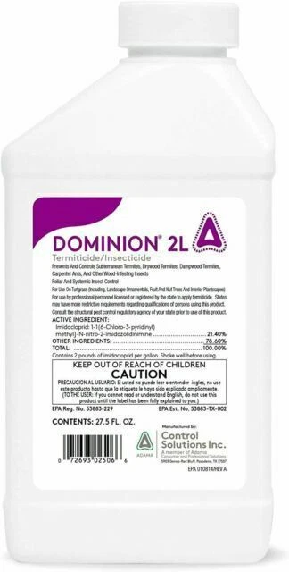 Control Solutions Dominion 2L Insecticide - 27.5oz